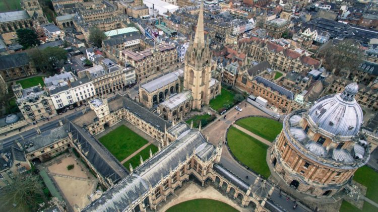When was Oxford University founded?