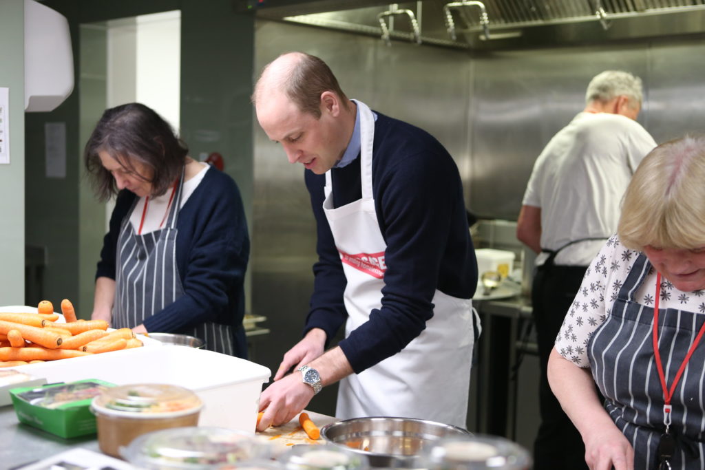 The Duke Of Cambridge Visits The Passage