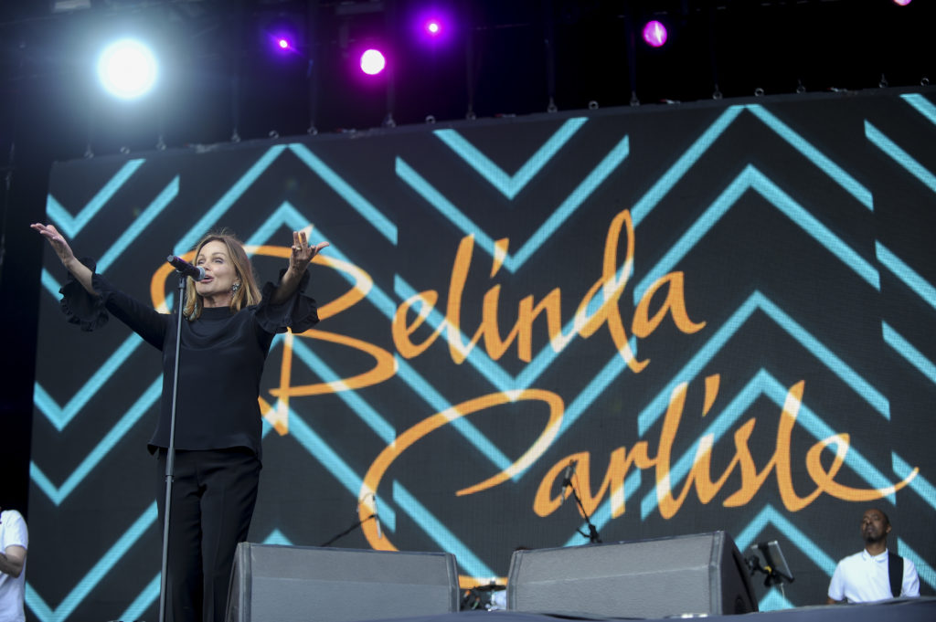 Belinda Carlisle performs live during the Lets Rock Leeds