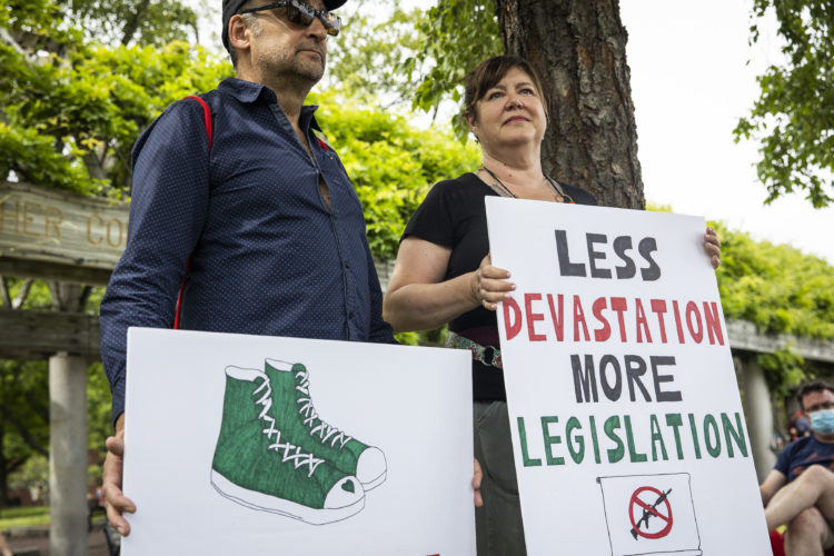 Photo by Erin Clark/The Boston Globe via Getty Images