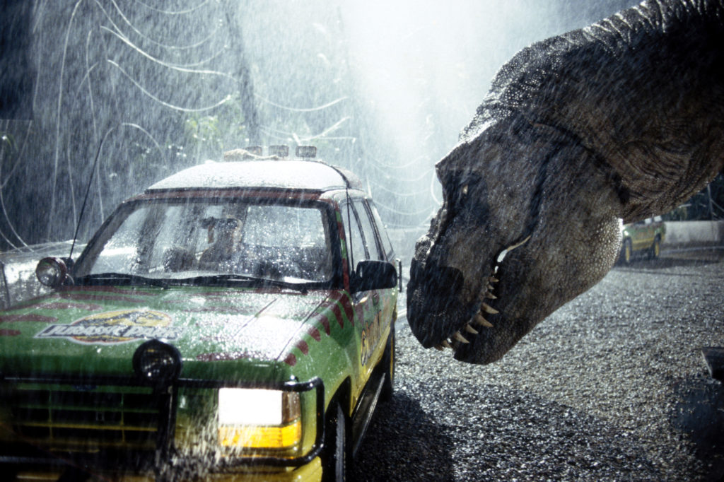 Scene from Jurassic Park