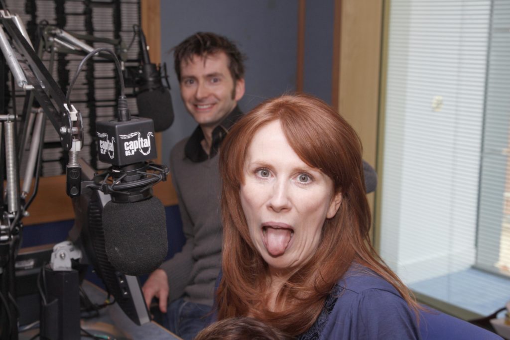 David Tennant and Catherine Tate Visit Capital Radio Breakfast Show