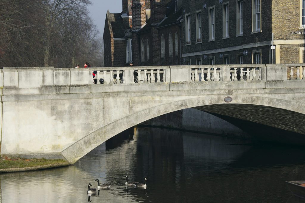 Bridge over Cam, Cambridge, UK
