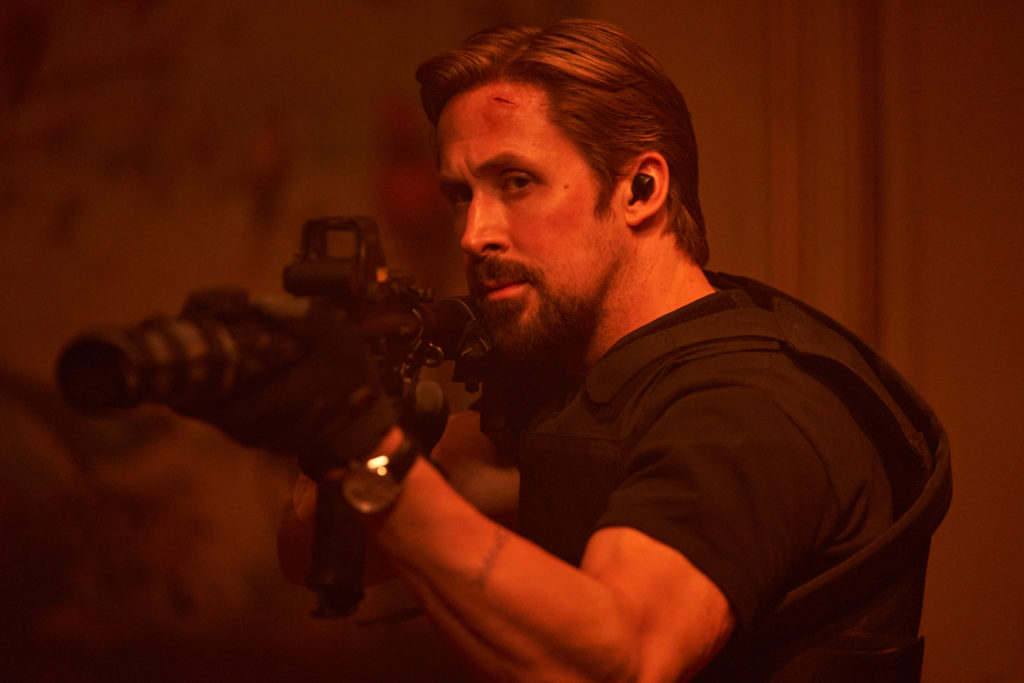 Ryan Gosling as Sierra Six in The Gray Man