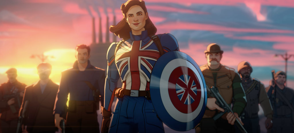 Captain Carter in What If... Captain Carter Were The First Avenger?