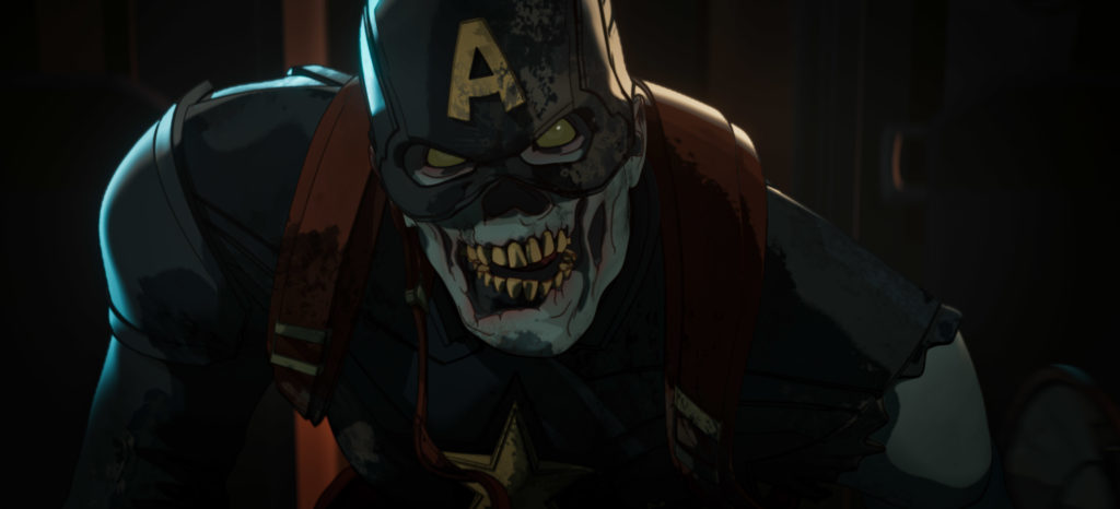 Zombie Captain America in What If... Zombies?!