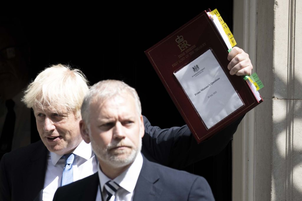 British Prime Minister Boris Johnson