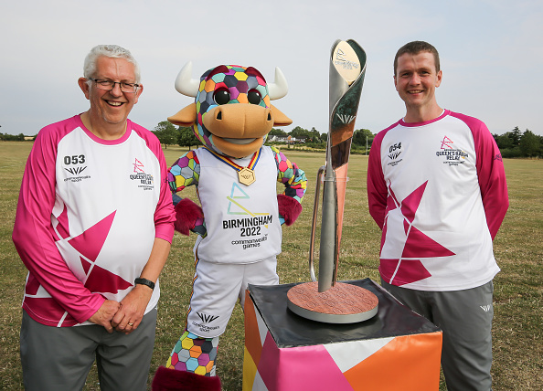 Photo by Nick England/Getty Images for Birmingham 2022 Queen's Baton Relay