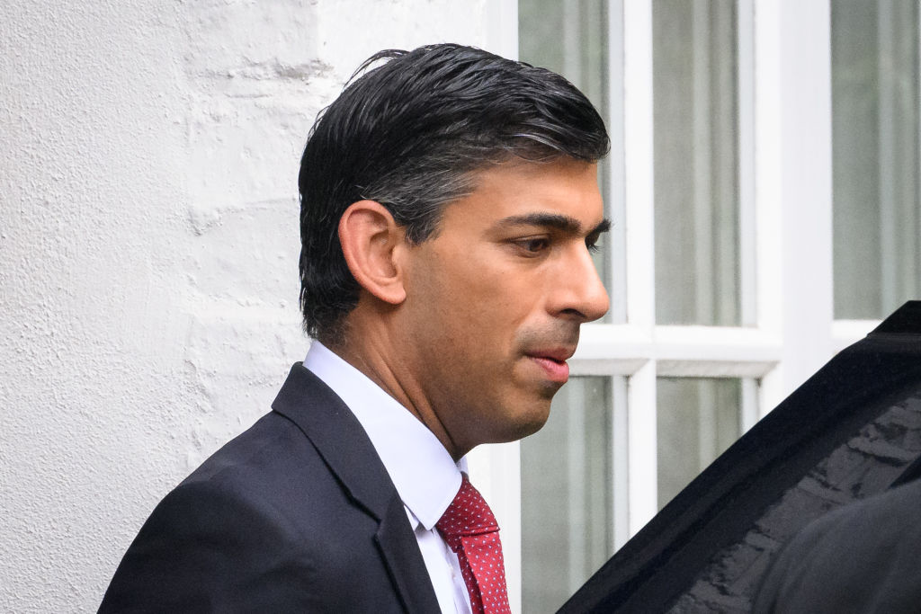 Rishi Sunak Leaves Home After Securing His Place In The Final Two Bidding to Be Conservative Leader