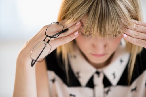 Woman with anxiety. Credit: Getty