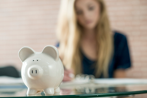 Savings in a Piggy Bank