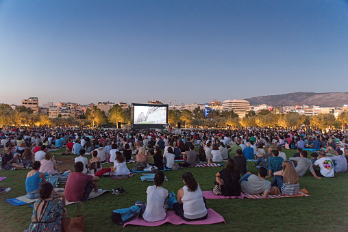 Open air cinema