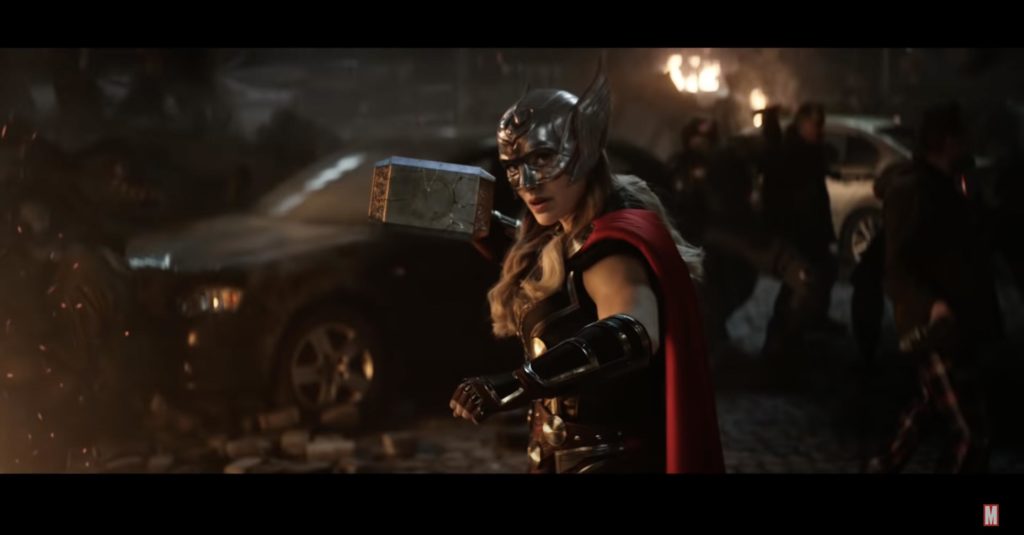 Natalie Portman as Jane Foster in Thor Love and Thunder