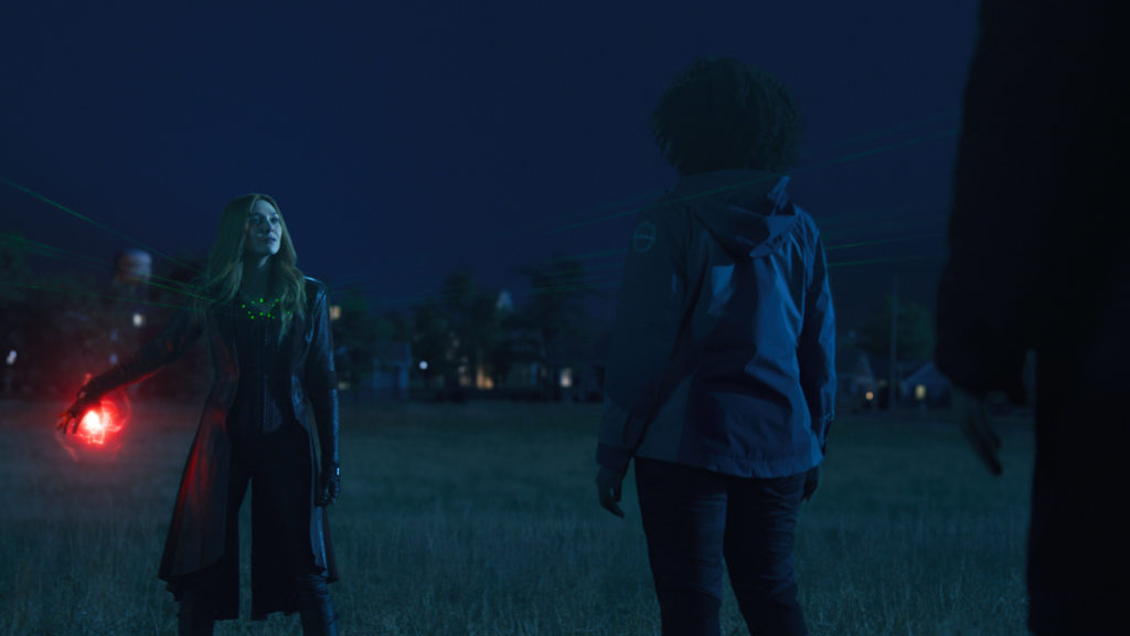 Elizabeth Olsen as Wanda Maximoff in WandaVision.