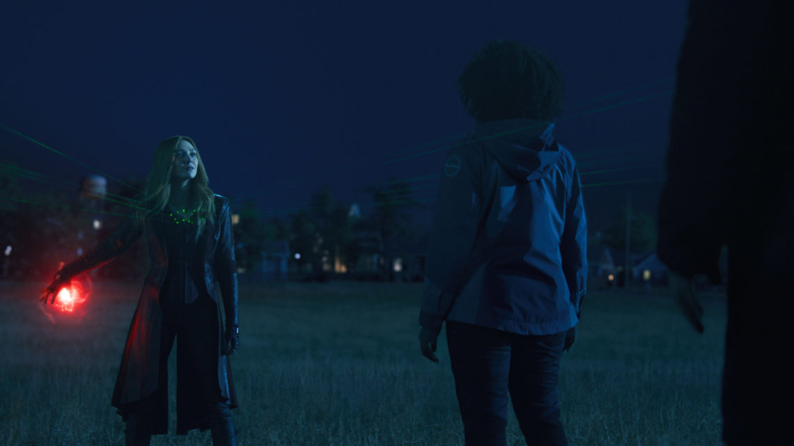 Elizabeth Olsen as Wanda Maximoff in WandaVision.
