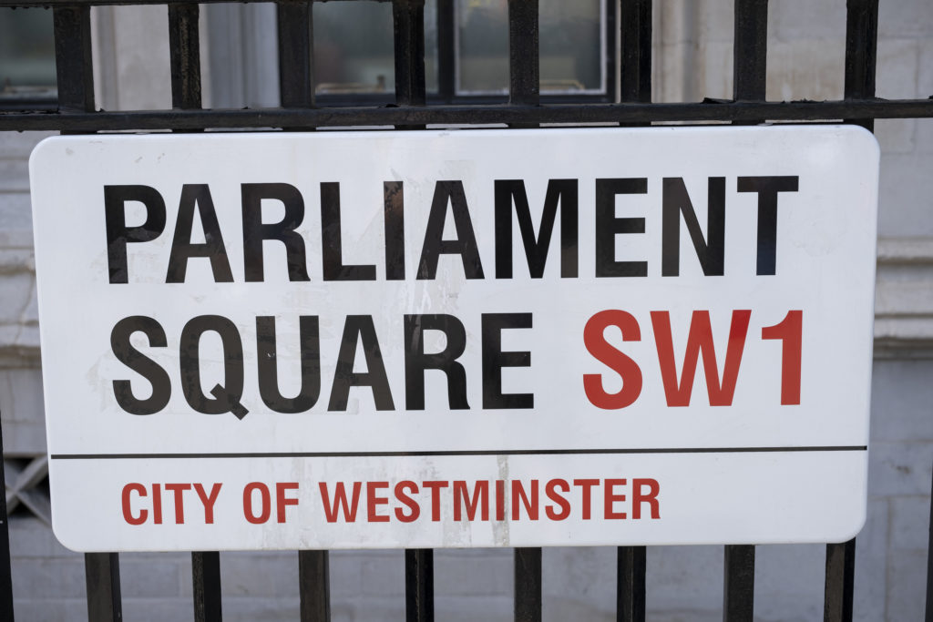 Parliament Square In London
