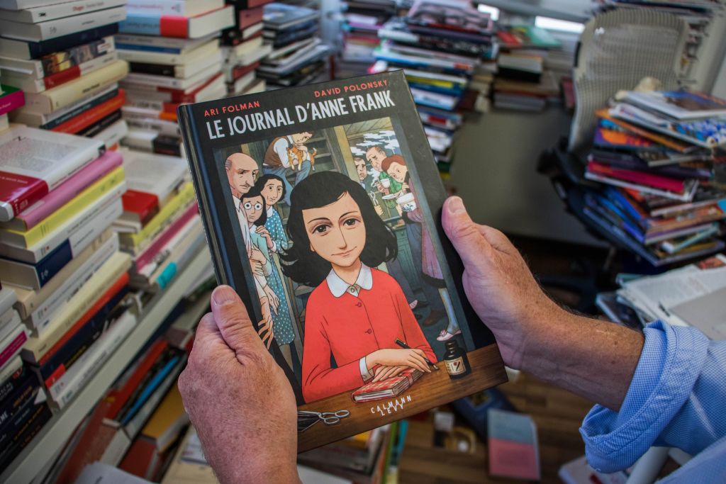 FRANCE-NETHERLANDS-GERMANY-HOLOCAUST-BOOKS-ANNE FRANK