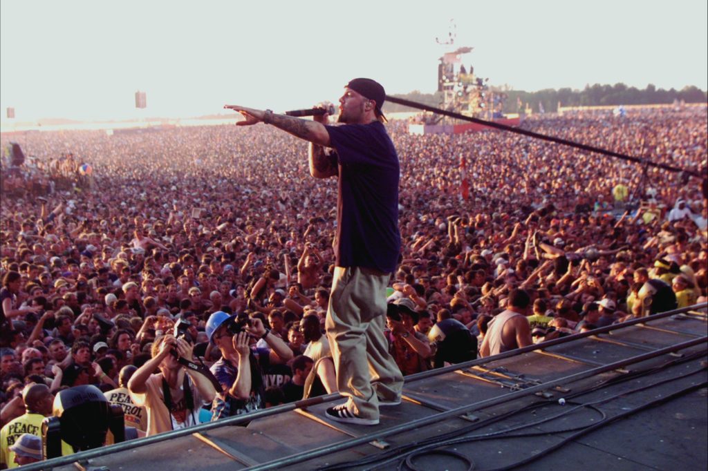 Fred Durst in Trainwreck: Woodstock '99.