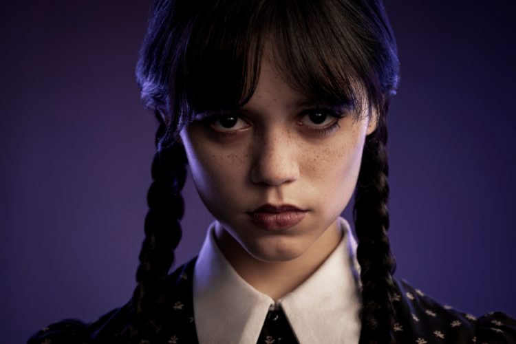 Jenna Ortega as Wednesday Adams in Netflix's Wednesday