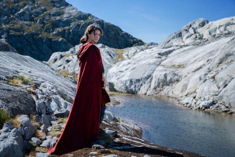 Nazanin Boniadi as Bronwyn in LOTR The Rings of Power