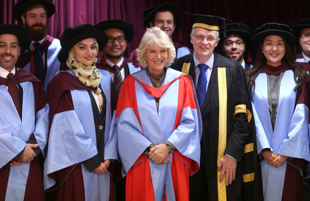 The Duchess Of Cornwall Is Awarded An Honourary Doctorate By The University Of Southampton