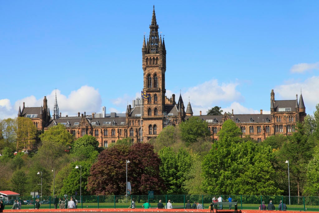 UK, Scotland, Glasgow, University