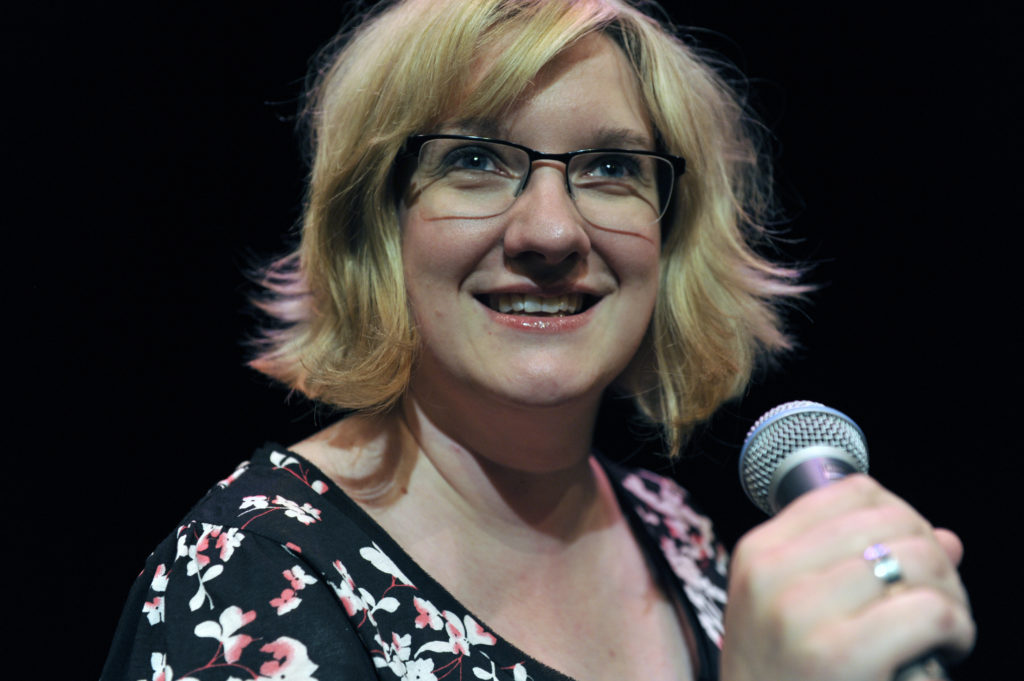 UK - Comedian "Sarah Millican" at the Edinburgh Festival Fringe