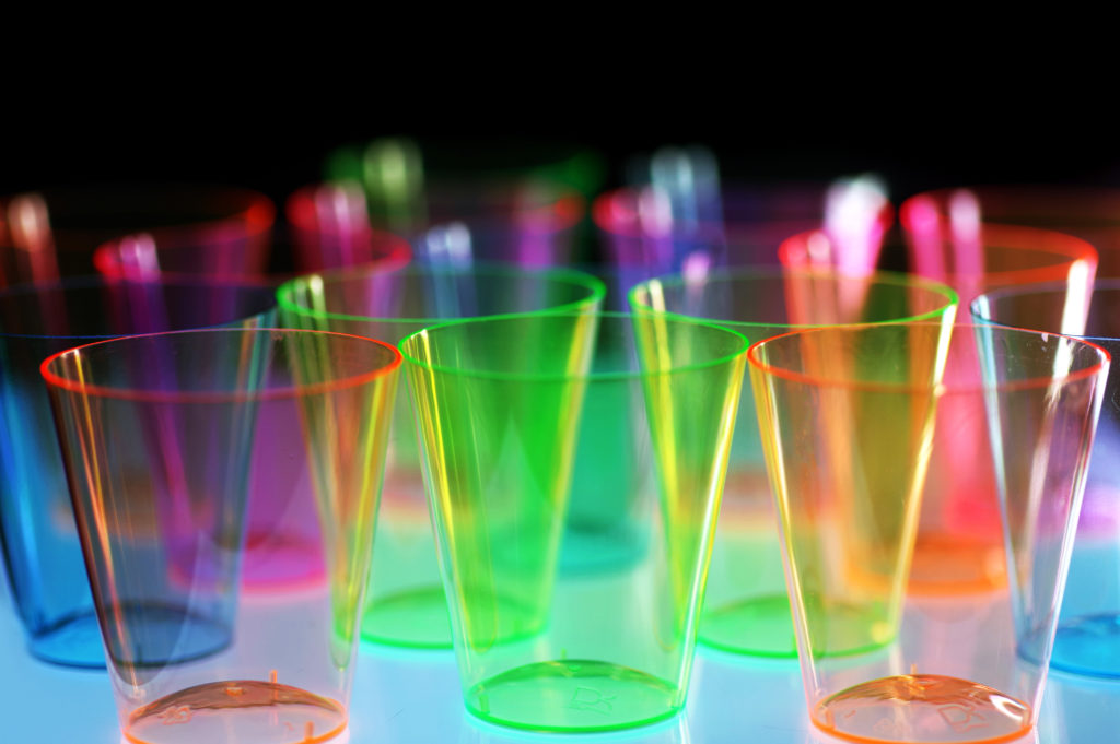 Glowing Empty Cups