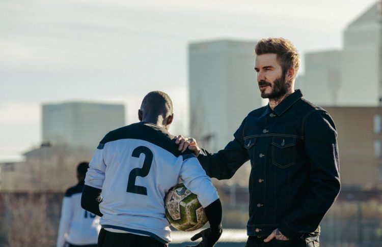 David Beckham in Save our Squad