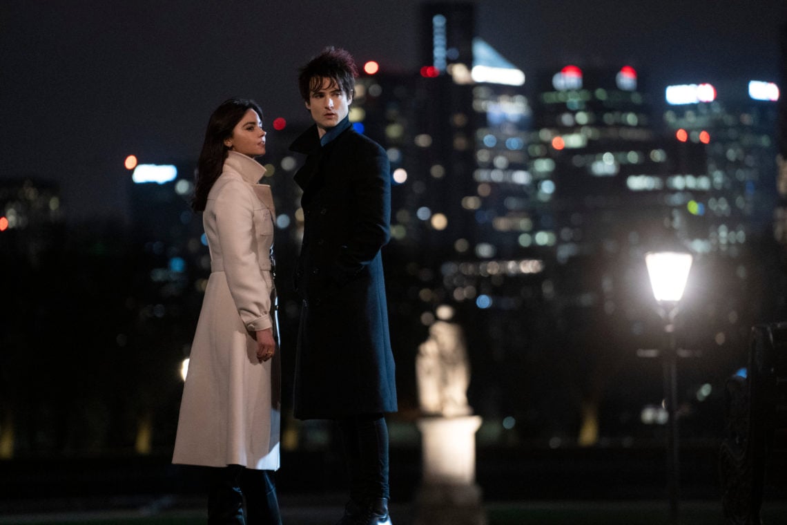 Jenna Coleman and Tom Sturridge in The Sandman