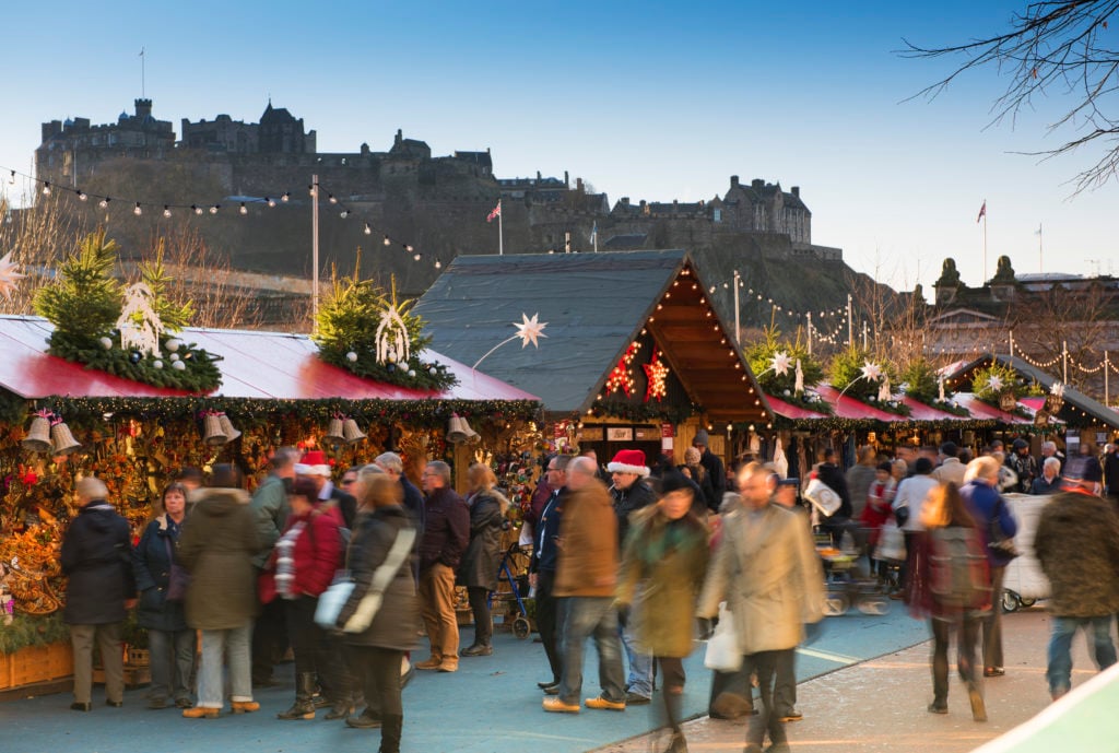 Christmas Market in Princes Street