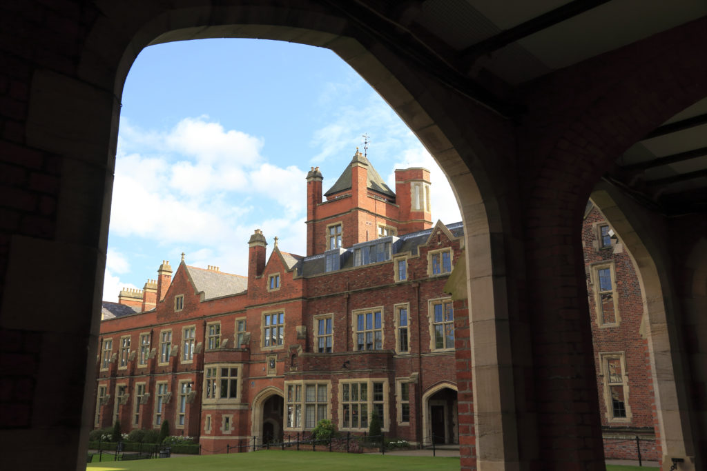 Lanyon Quadrangle in Queen's University