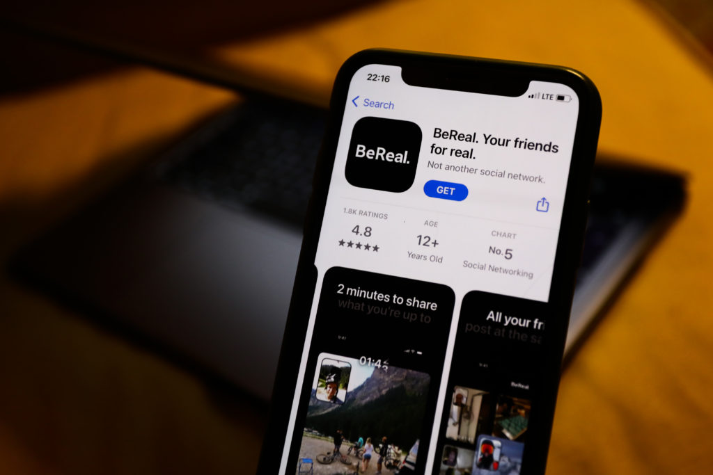 BeReal App Photo Illustrations