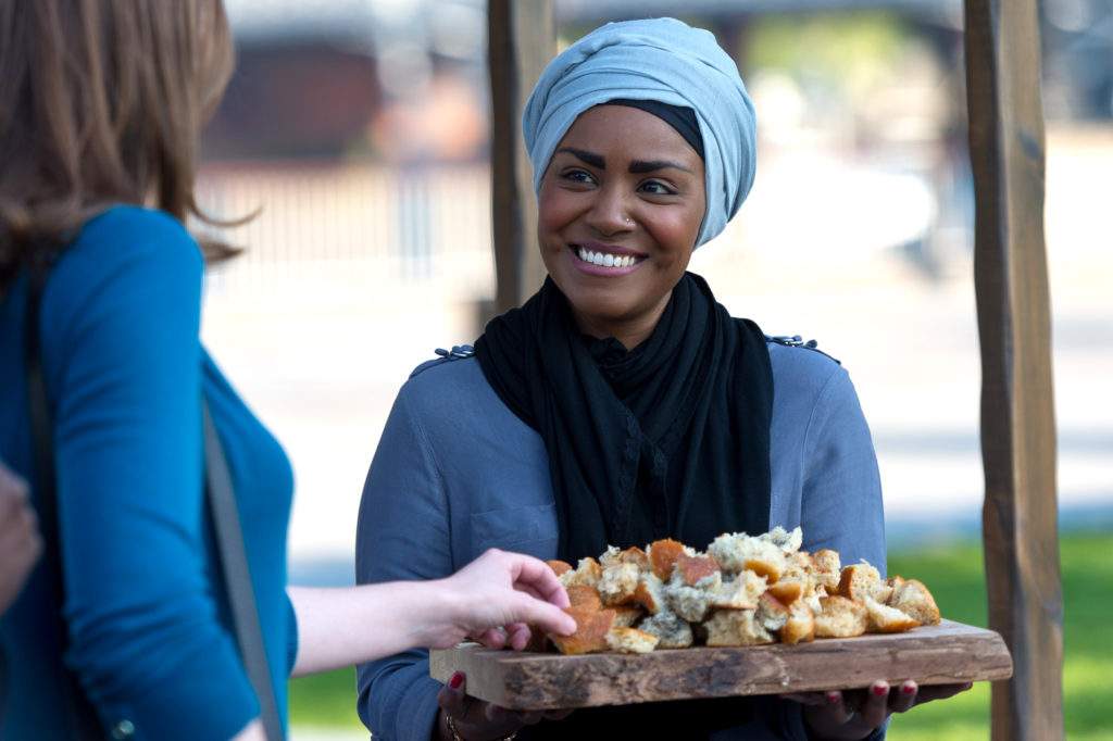 Nadiya Hussain Bakes A Great Fire Of London Cake