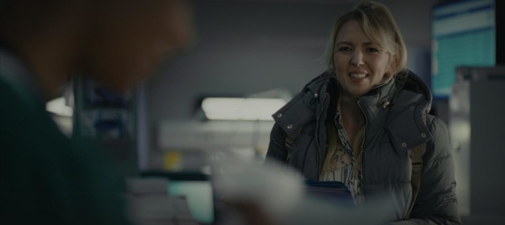 Maddy Smedley as Jasmine in Casualty Series 36 episode 17