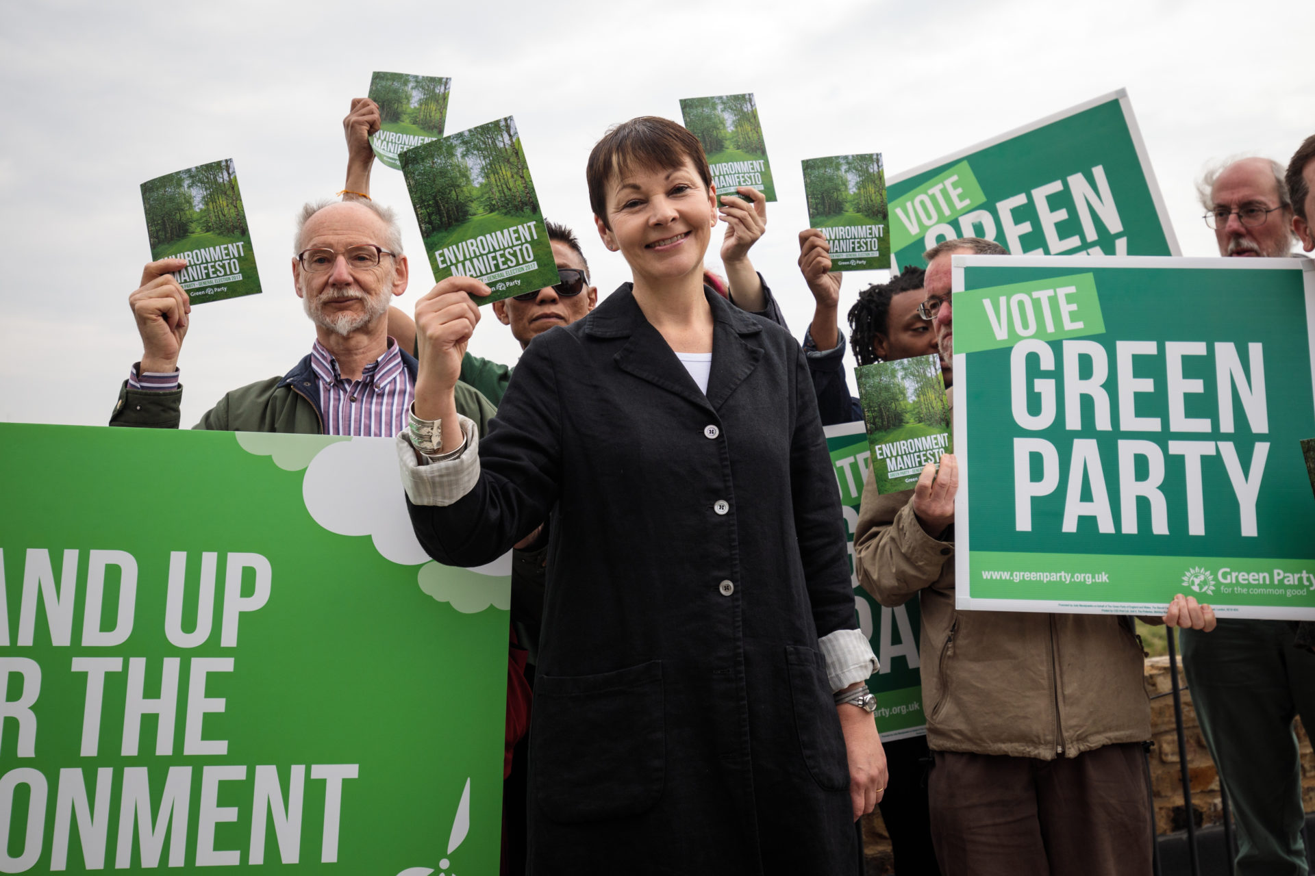 Caroline Lucas Launches The Green Party's Environmental Manifesto