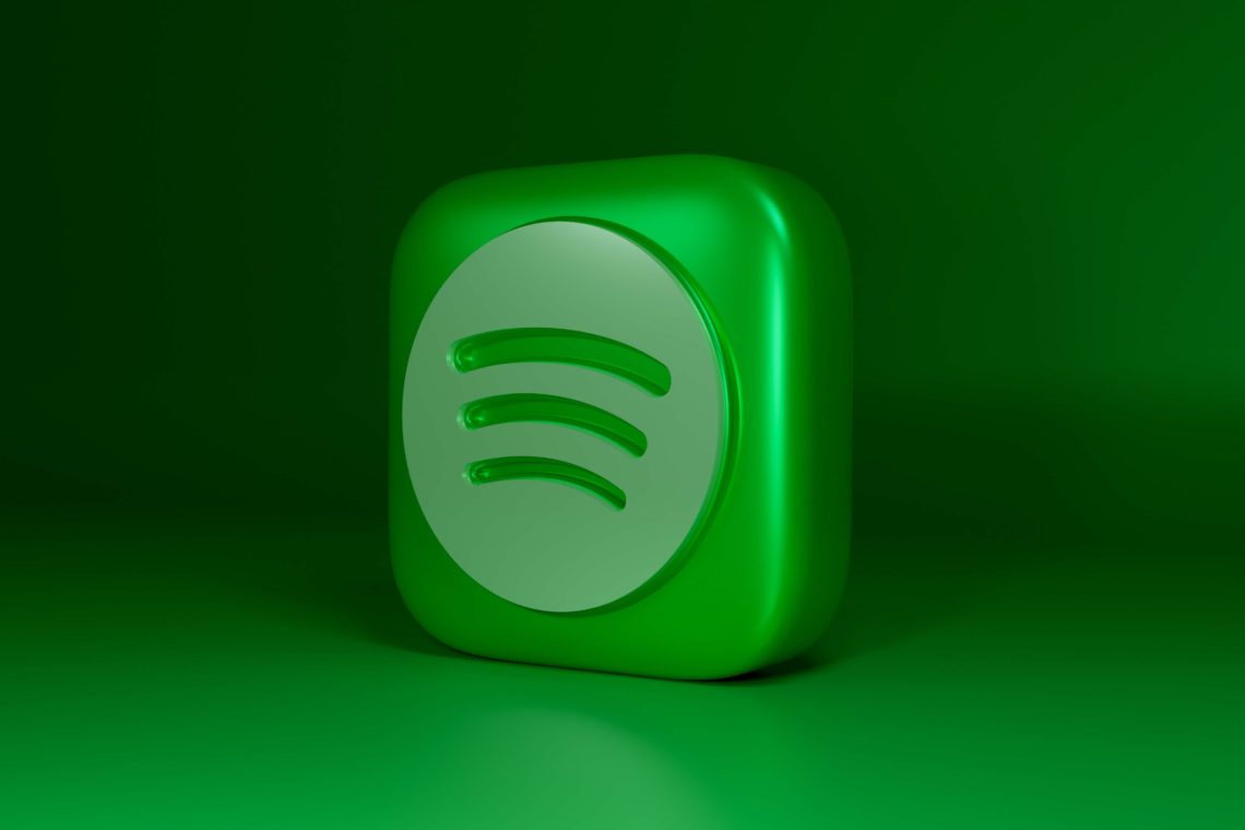 Spotify 3d Render Icon
